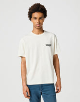 Męska Koszulka T-Shirt Wrangler Graphic Tee Vintage White 112357347 W751008617